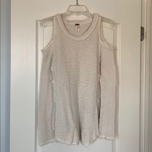Cold shoulder Free People sweater